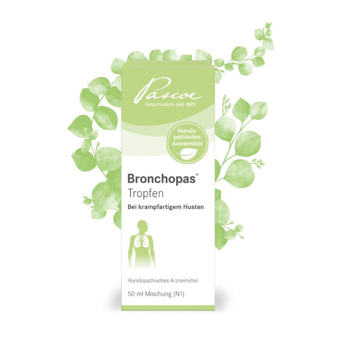 Pascoe Bronchopas Tropfen bei krampfartigem Husten, 50 ml Solution