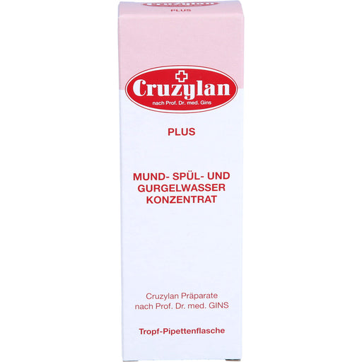 Cruzylan Plus Mund- Spül u.Gurgelwasserkonz.Pip Fl, 50 ml Lösung