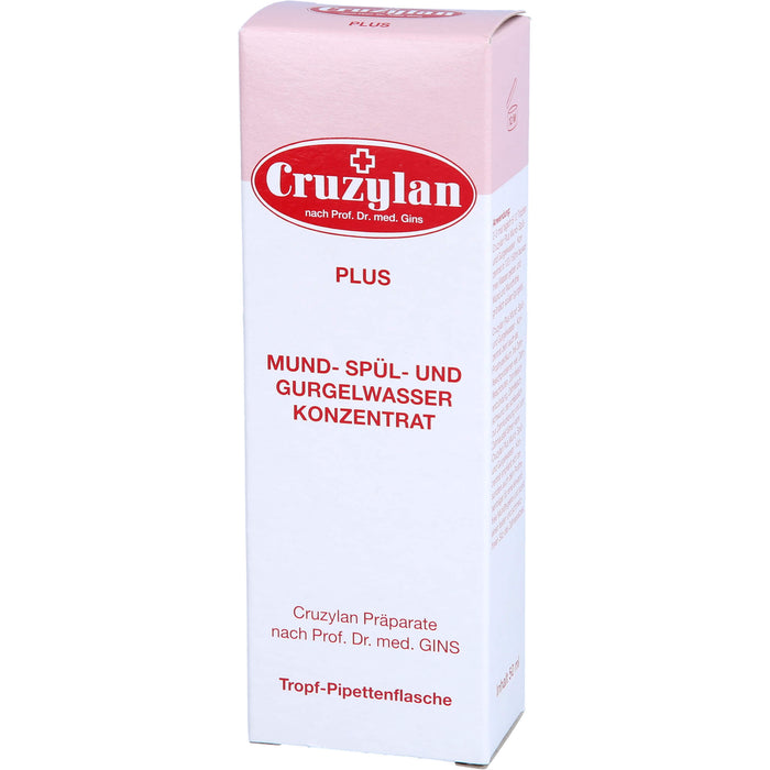 Cruzylan Plus Mund- Spül u.Gurgelwasserkonz.Pip Fl, 50 ml Solution