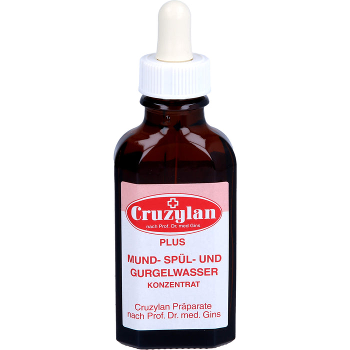 Cruzylan Plus Mund- Spül u.Gurgelwasserkonz.Pip Fl, 50 ml Solution