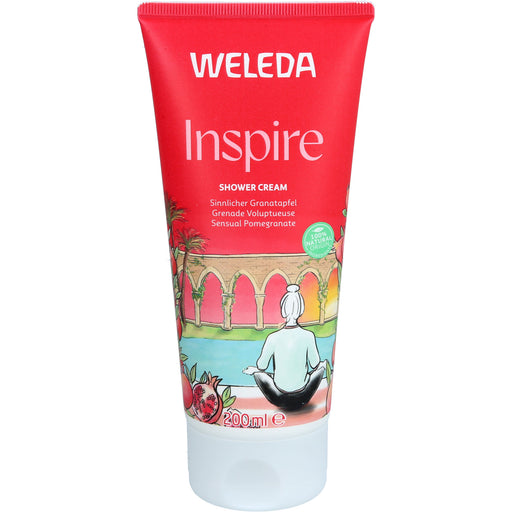 WELEDA Inspire Duschcreme sinnlicher Granatapfel, 200 ml Duschgel
