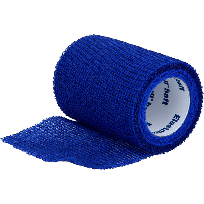 Elastomull haft 4 m x 6 cm color blau kohäsive elastische Fixierbinde, 1 pc Bandage