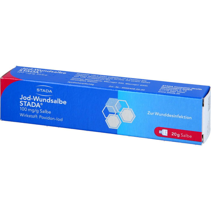 STADA Jod-Wundsalbe 100 mg/g Salbe, 20 g Salbe