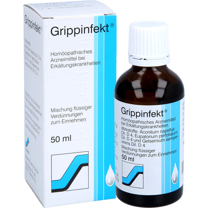 Grippinfekt® Mischung flüssiger Verdünnungen zum Einnehmen, 50 ml TRO