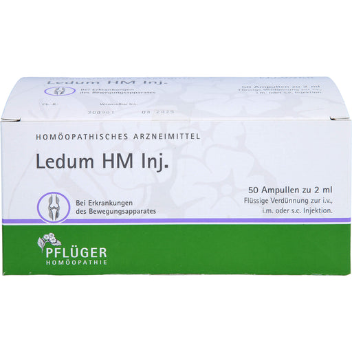 Ledum HM Injekt Amp., 50 St AMP