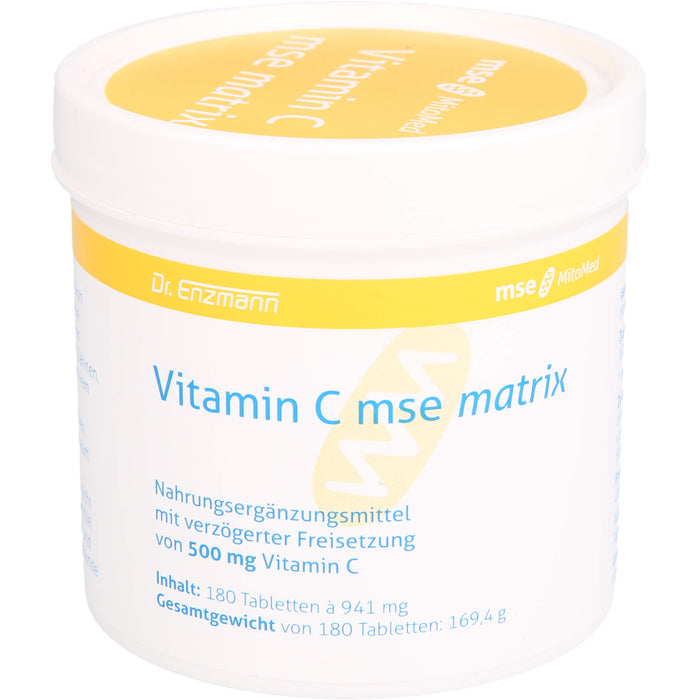 Dr. Enzmann Vitamin C MSE Matrix Tabletten, 180 St. Tabletten