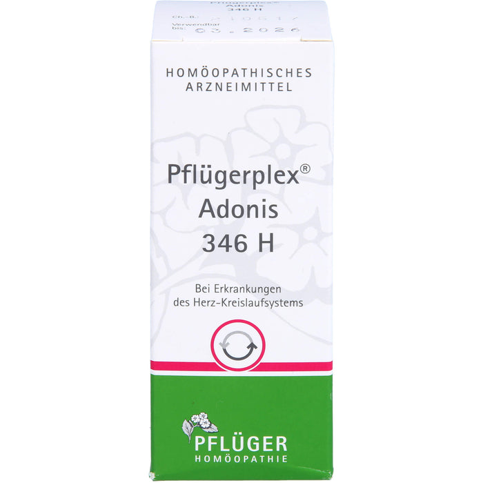Pflügerplex Adonis 346 H Tabletten bei Erkrankungen des Herz-Kreislauf-Systems, 100 St. Tabletten