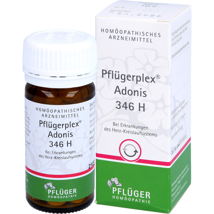 Pflügerplex Adonis 346 H Tabletten bei Erkrankungen des Herz-Kreislauf-Systems, 100 St. Tabletten