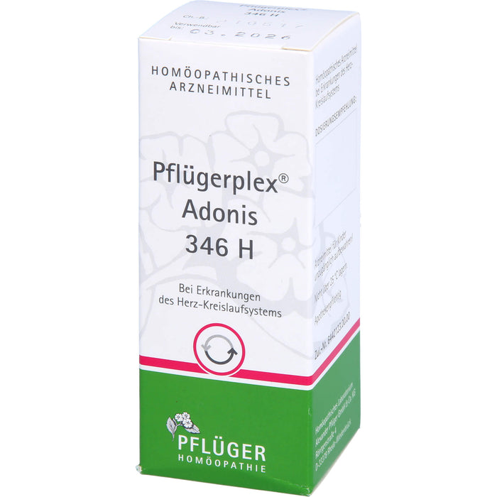 Pflügerplex Adonis 346 H Tabletten bei Erkrankungen des Herz-Kreislauf-Systems, 100 St. Tabletten