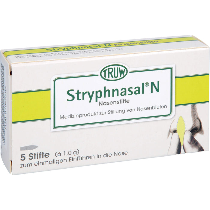 Stryphnasal N Nasenstifte, 5 pc Plume