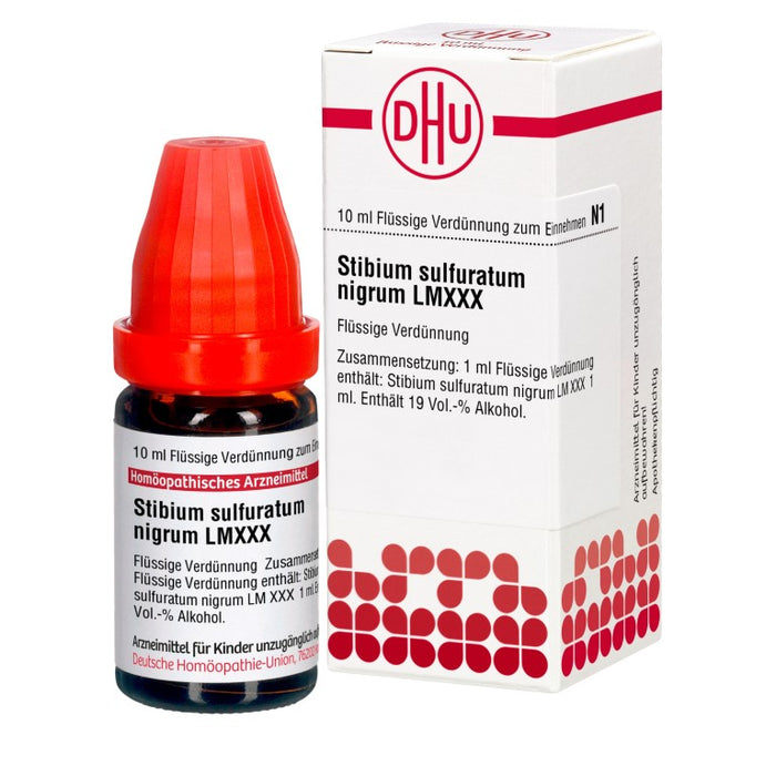 Stibium sulfuratum nigrum LM XXX DHU Dilution, 10 ml Solution