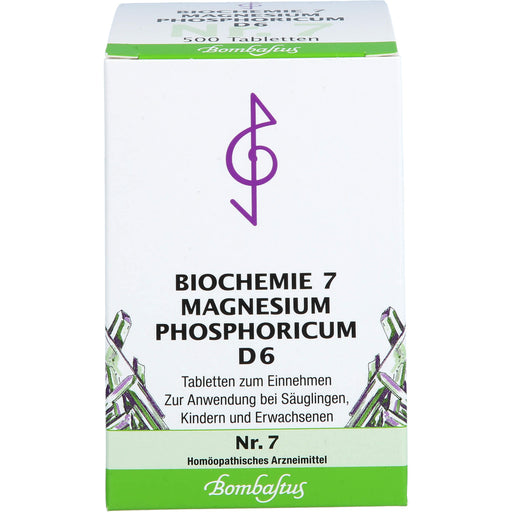 Biochemie 7 Magnesium phosphoricum Bombastus D6 Tbl., 500 St TAB