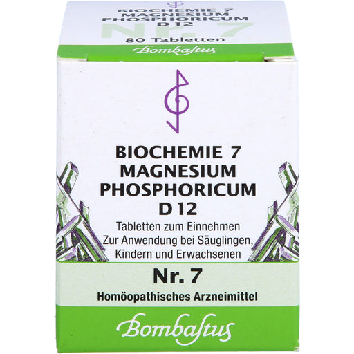 Biochemie 7 Magnesium phosphoricum Bombastus D12 Tbl., 80 St TAB