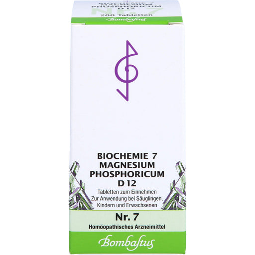 Biochemie 7 Magnesium phosphoricum Bombastus D12 Tbl., 200 St TAB