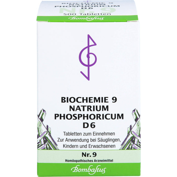 Bombastus Biochemie 9 Natrium phosphoricum D6 Tabletten, 500 St TAB