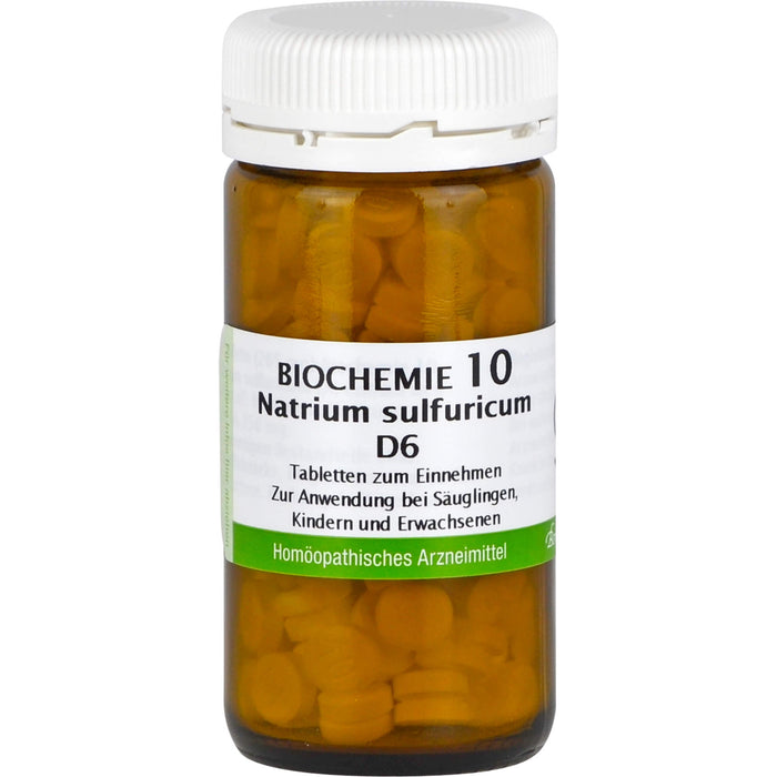 Biochemie 10 Natrium sulfuricum Bombastus D6 Tbl., 200 St TAB