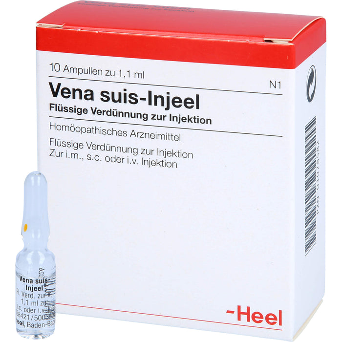 Heel Vena suis-Injeel flüssige Verdünnung, 10 pc Ampoules