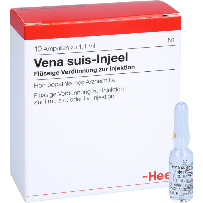 Heel Vena suis-Injeel flüssige Verdünnung, 10 pc Ampoules