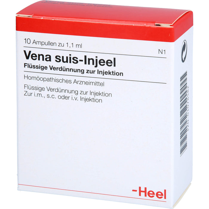 Heel Vena suis-Injeel flüssige Verdünnung, 10 pcs. Ampoules