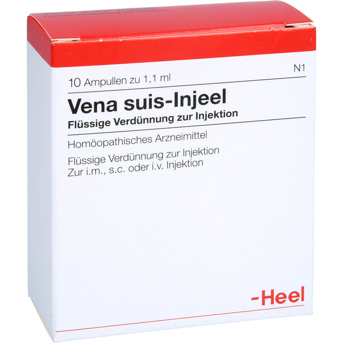 Heel Vena suis-Injeel flüssige Verdünnung, 10 pc Ampoules