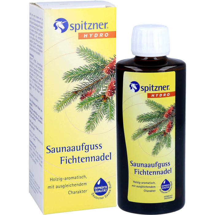 Spitzner Saunaaufguss Fichtennadel Hydro, 190 ml Concentré