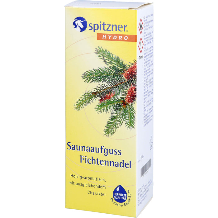 Spitzner Saunaaufguss Fichtennadel Hydro, 190 ml Concentré