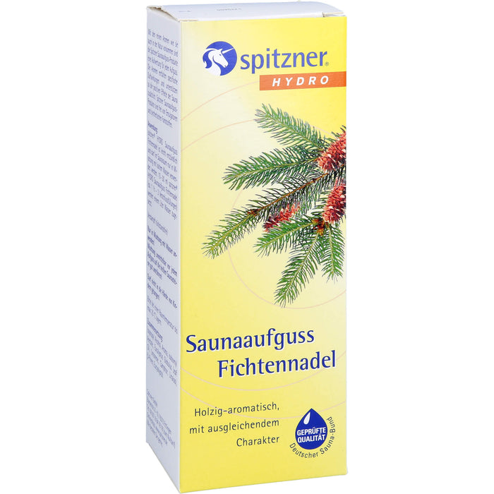Spitzner Saunaaufguss Fichtennadel Hydro, 190 ml Concentrate