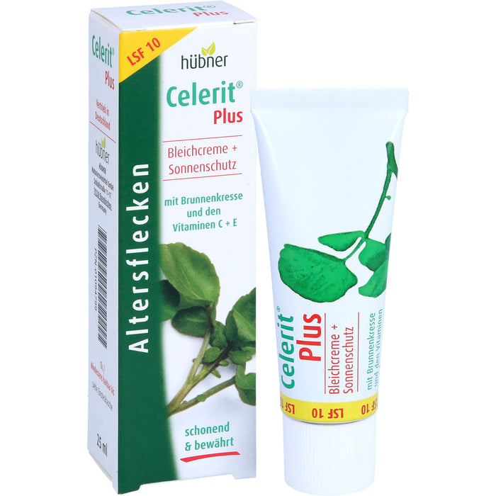 Celerit plus LSF 10 Bleichcreme bei Altersflecken, 25 ml Creme