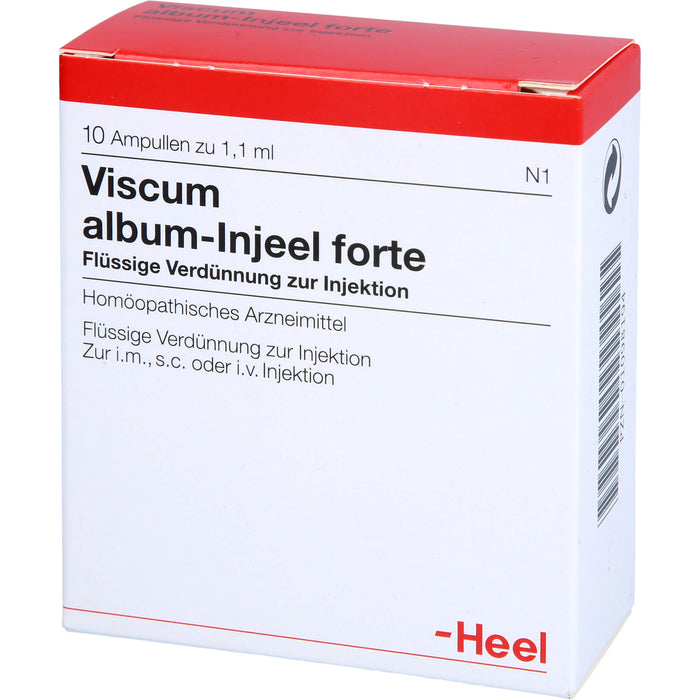 Viscum album Injeel forte Amp., 10 pc Ampoules