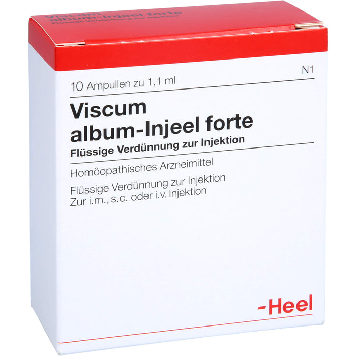 Viscum album Injeel forte Amp., 10 pc Ampoules