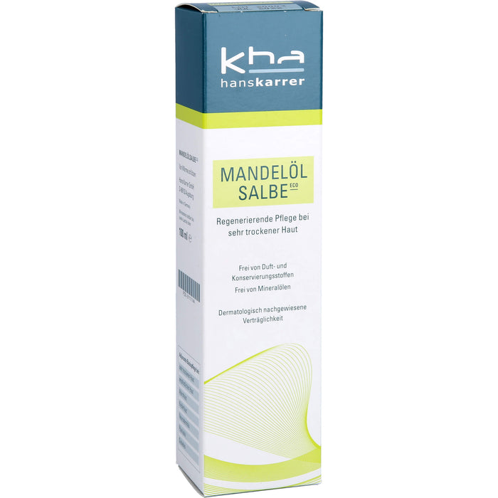Hans Karrer Mandelölsalbe Eco für sehr trockene Haut, 100 ml Onguent