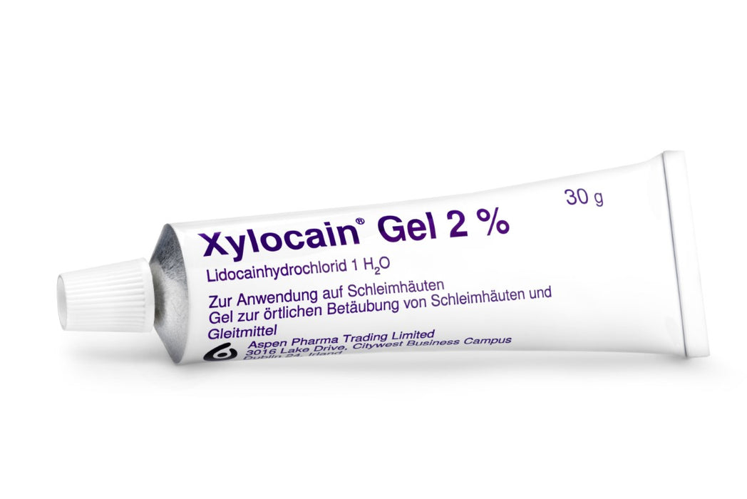 Xylocain Gel 2 % zur örtlichen Betäubung und Gleitmittel, 30.0 g Gel