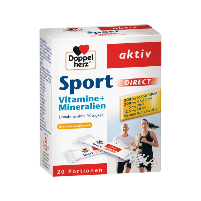 Doppelherz Sport direct Vitamine + Mineralien, 20 pcs. Sachets