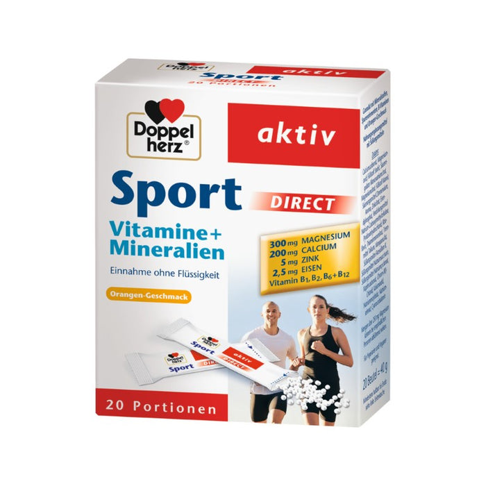 Doppelherz Sport direct Vitamine + Mineralien, 20 pcs. Sachets