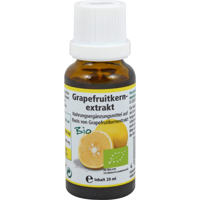 sanitas Grapefruitkernextrakt Bio Tropfen, 20 ml Solution