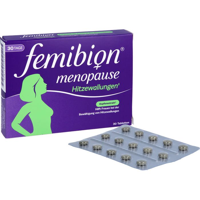 Femibion Menopause Hitzewallungen Tabletten, 30 pcs. Tablets