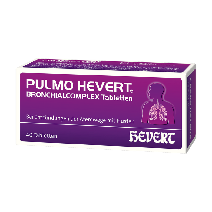 Pulmo Hevert Bronchialcomplex Tabletten, 40 St. Tabletten Hevert-Testen