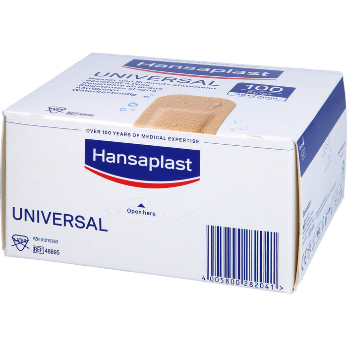 Hansaplast Universal wasserabweisende Strips, 100 pcs. Patch