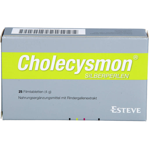 RIEMSER Cholecysmon Silberperlen Filmtabletten, 25 St. Tabletten
