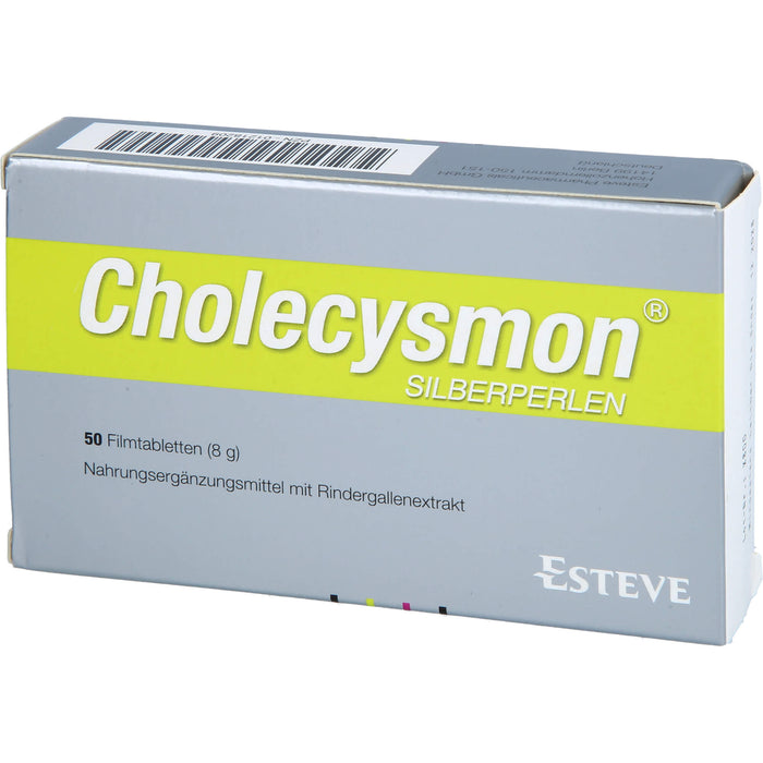 Cholecysmon Silberperlen, 50 St. Tabletten