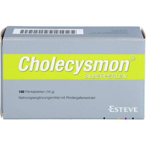 Cholecysmon Silberperlen nach fettem Essen Filmtabletten, 100 St. Tabletten