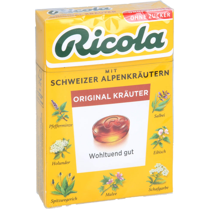 Ricola oZ Box Kräuter, 50 g Candies