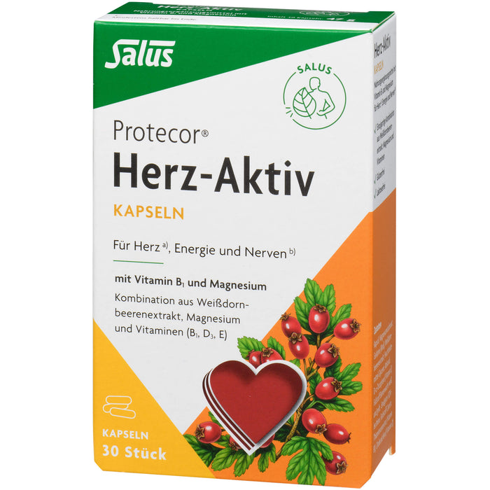 Protecor Herz-Aktiv Kapseln, 30 St KAP