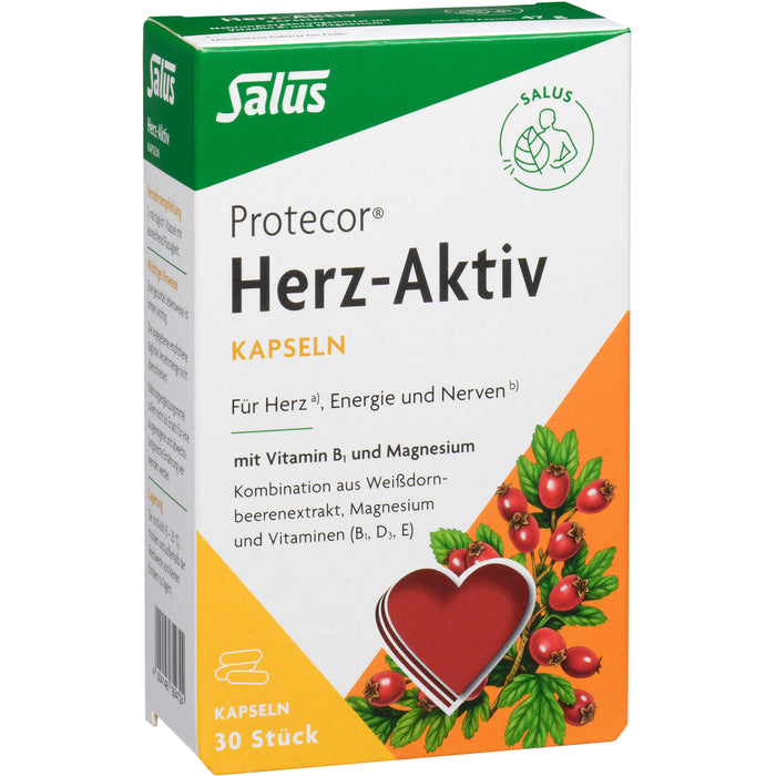 Protecor Herz-Aktiv Kapseln, 30 St KAP