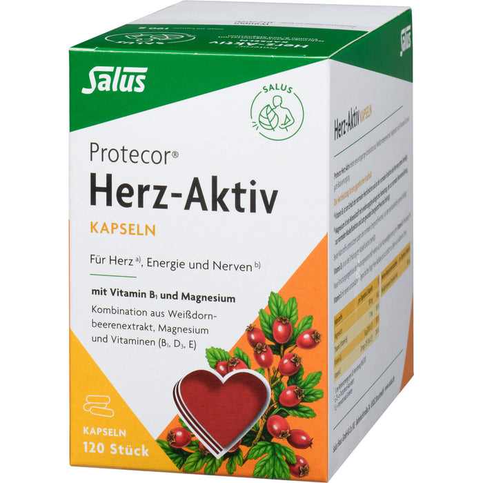 Salus Protecor Herz-Aktiv Kapseln, 120 pc Capsules