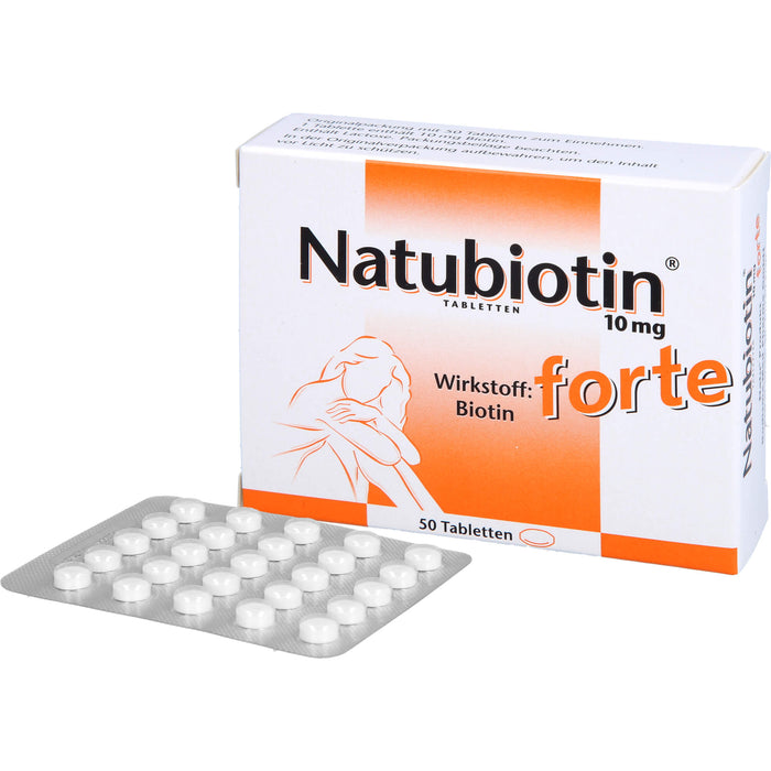 Natubiotin 10 mg forte Tabletten, 50 pc Tablettes