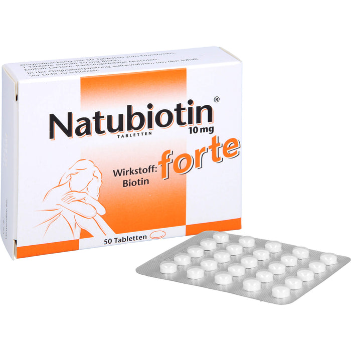 Natubiotin 10 mg forte Tabletten, 50 pc Tablettes