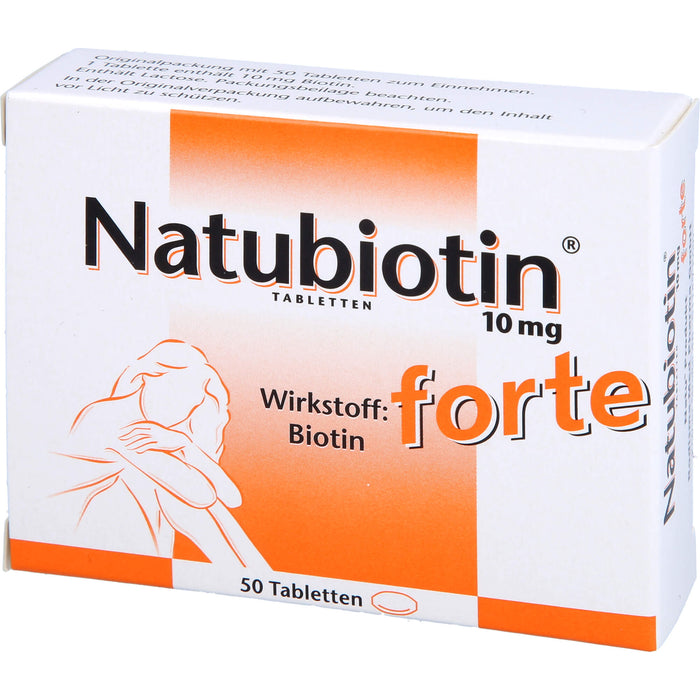 Natubiotin 10 mg forte Tabletten, 50 pc Tablettes