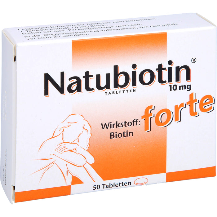 Natubiotin 10 mg forte Tabletten, 50 pc Tablettes