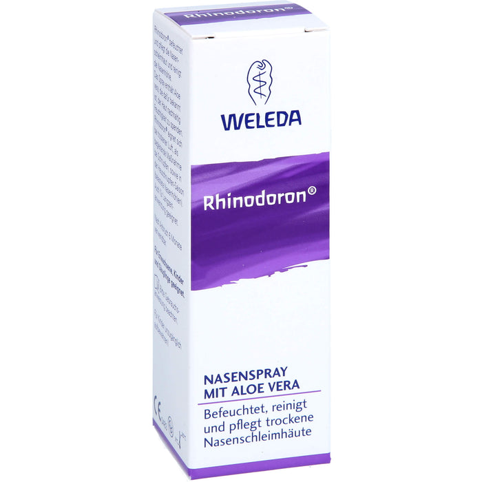 WELEDA Rhinodoron Nasenspray mit Aloe Vera, 20 ml Solution